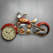 Red Bullet with wall clock